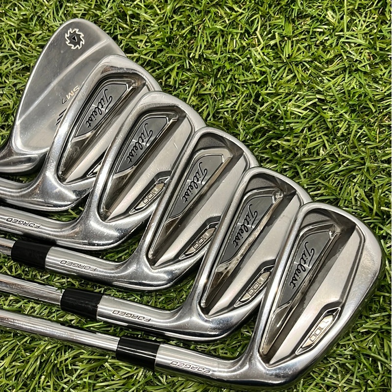 Titleist T100 4-9 + 46 Wedge Irons No PW