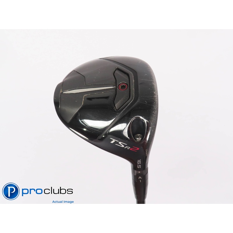 Titleist TSr2 16.5* 3 Wood – Mitsubishi Tensei Blue AV 65g Regular Flex – 447878