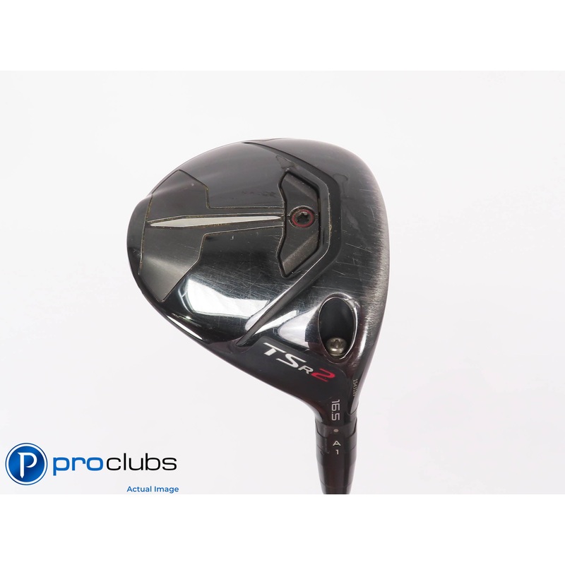 Titleist TSr2 16.5* 3 Wood – Mitsubishi Tensei Blue AV 65g Regular Flex – 447885
