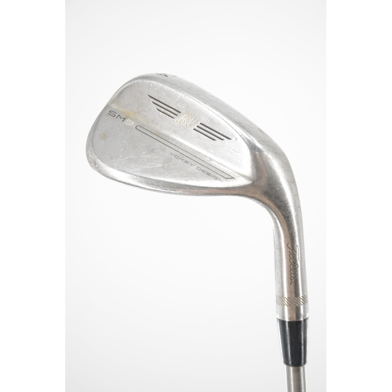 Titleist Vokey SM9 Brushed Steel 54 Degree Wedge R Flex 36″
