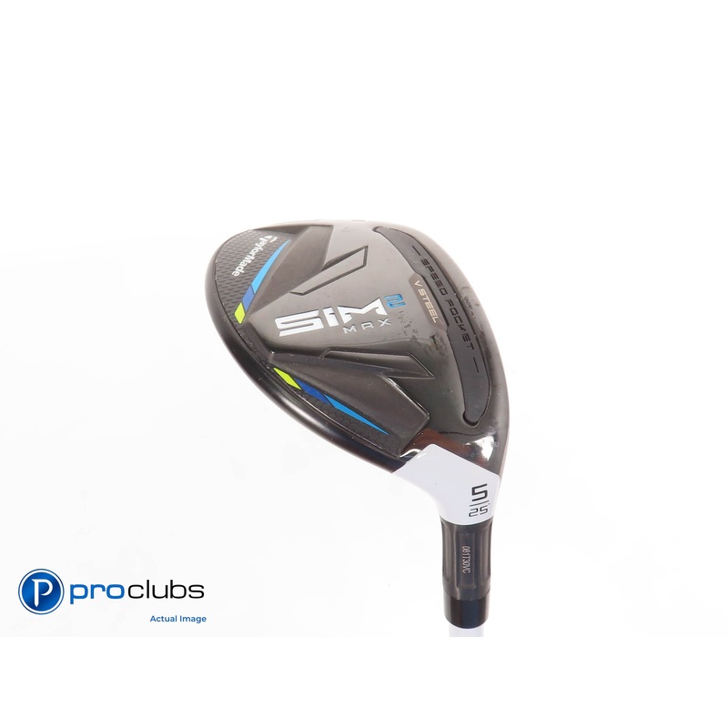 Nice! Ladies TaylorMade SIM2 MAX Rescue 25* 5 Hybrid – Aldila NV Ladies – 319120