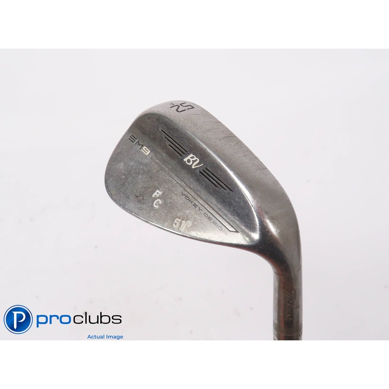 Tour Issue! Titleist Vokey SM9 52*(12*) Wedge F-Grind – DG X100 X-Flex #446010