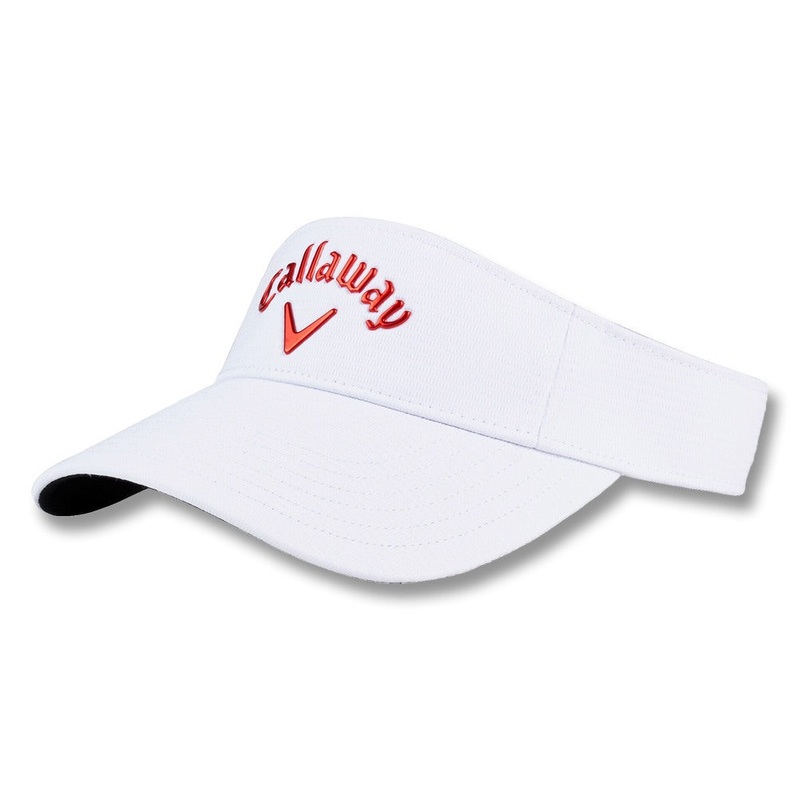 Callaway Liquid Metal Golf Visor White/Fire – 23 Men