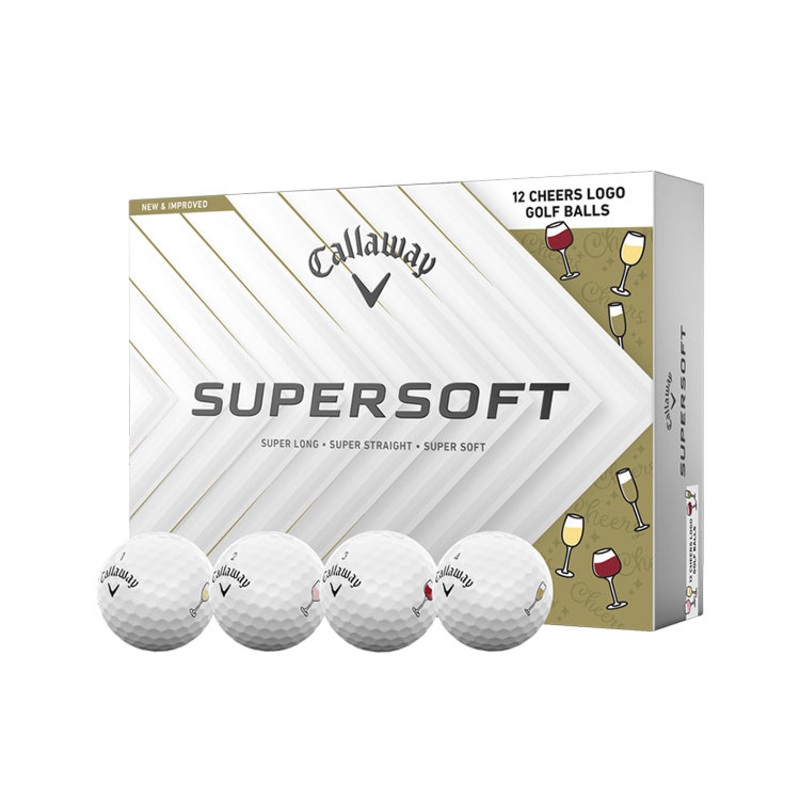 Callaway Supersoft Golf Balls – Cheers – Limited Edition