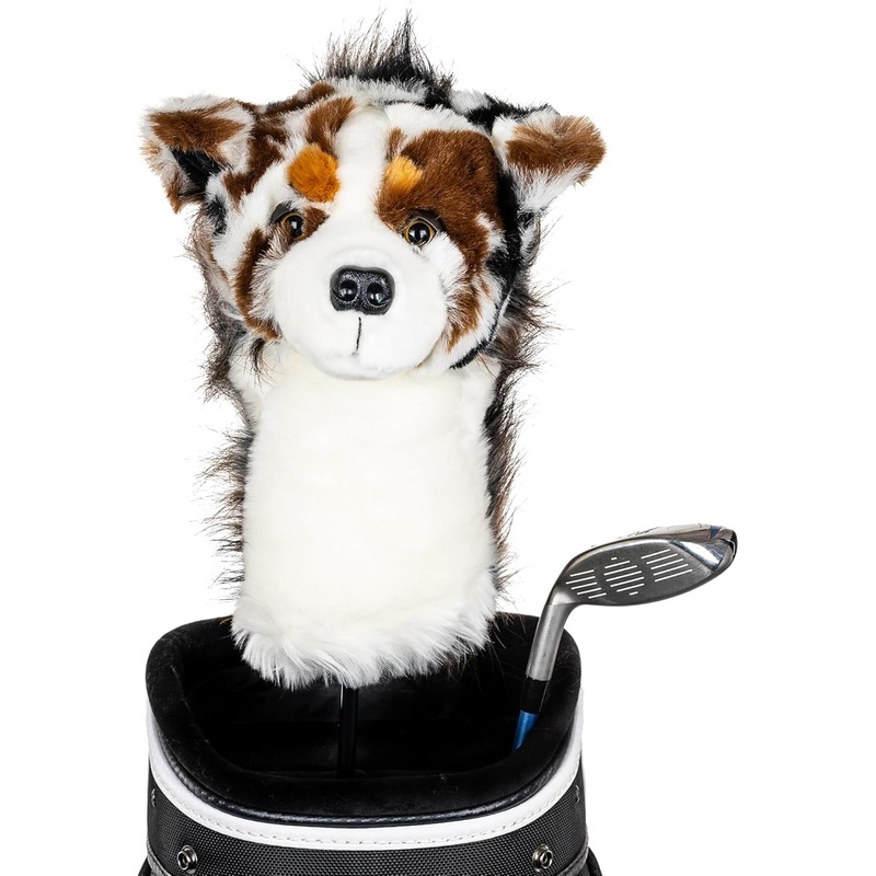 Daphne’s Headcovers Australian Shephard Driver Headcover