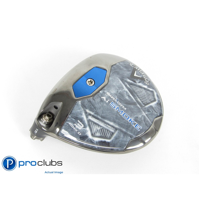 Excellent! Left Handed Callaway PARADYM Ai Smoke MAX D 15* 3 Wood – Head 428316