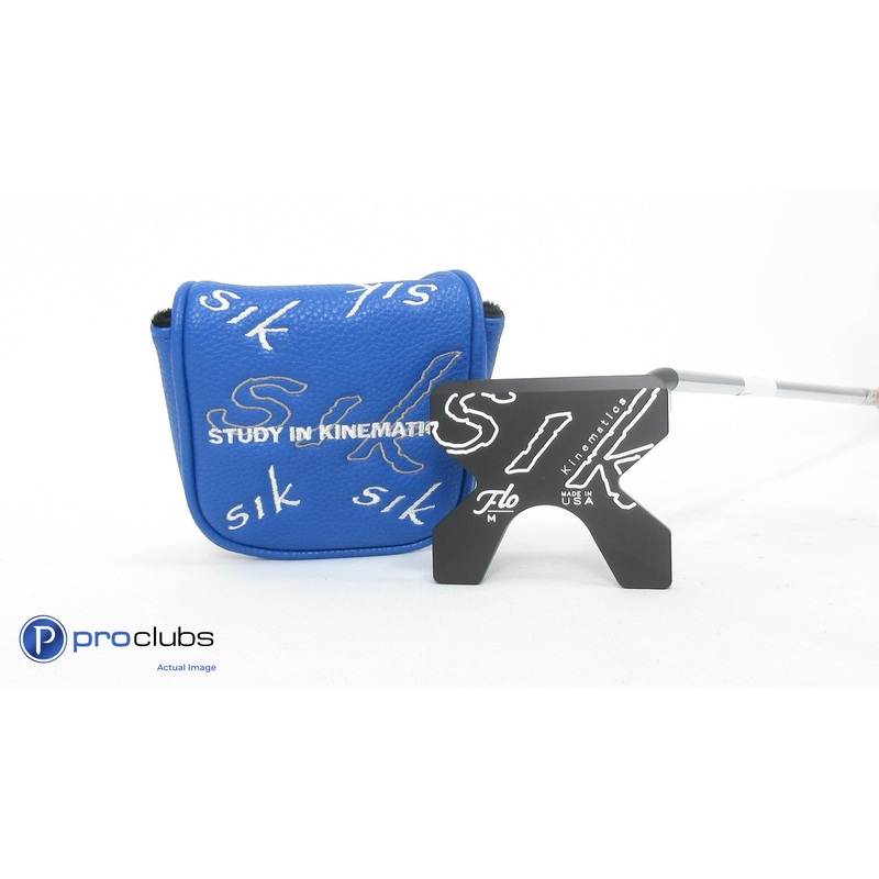 New! SIK Flo M Series Black Swept Neck 33″ Putter w/ HC (Flange Line) – 368033