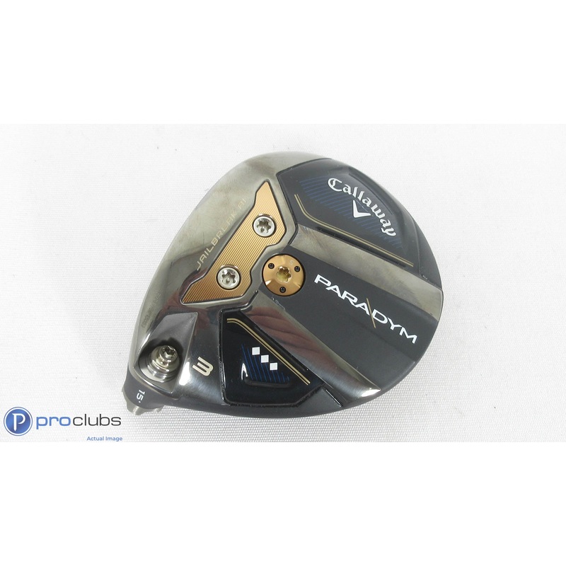 Nice! Left Handed Callaway Paradym  15* – 3 Wood – Head Only – L/H 380843