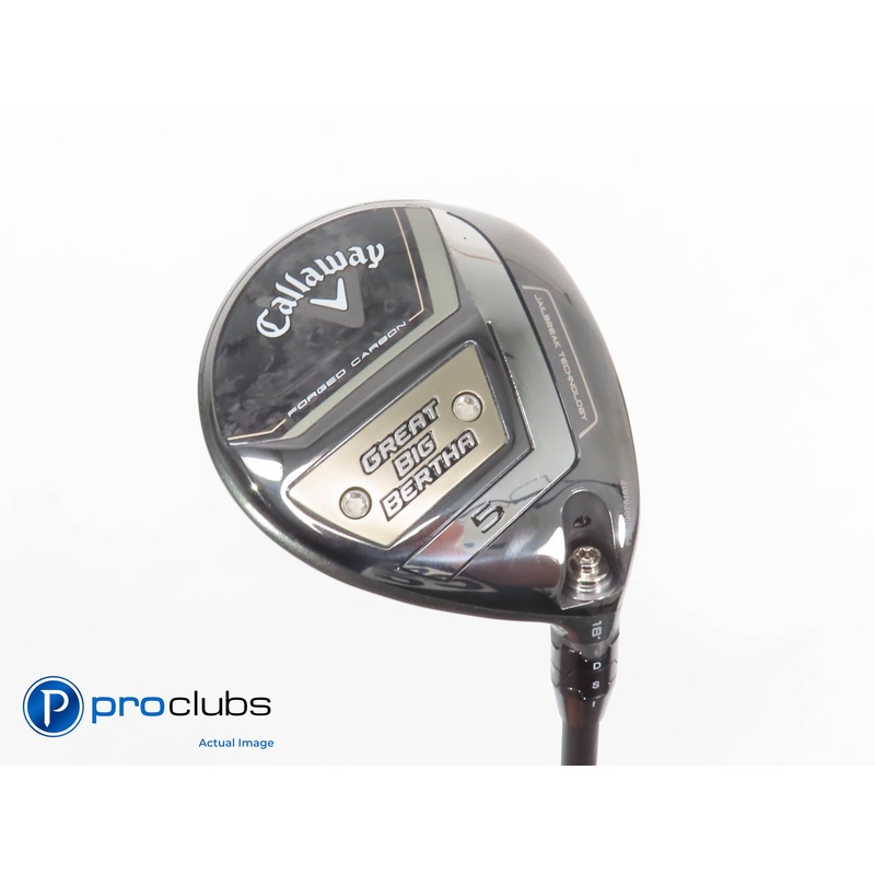 Callaway 2023 GREAT BIG BERTHA 18* 5 Wood – Motore X F3 7-S Stiff Flex – 403115