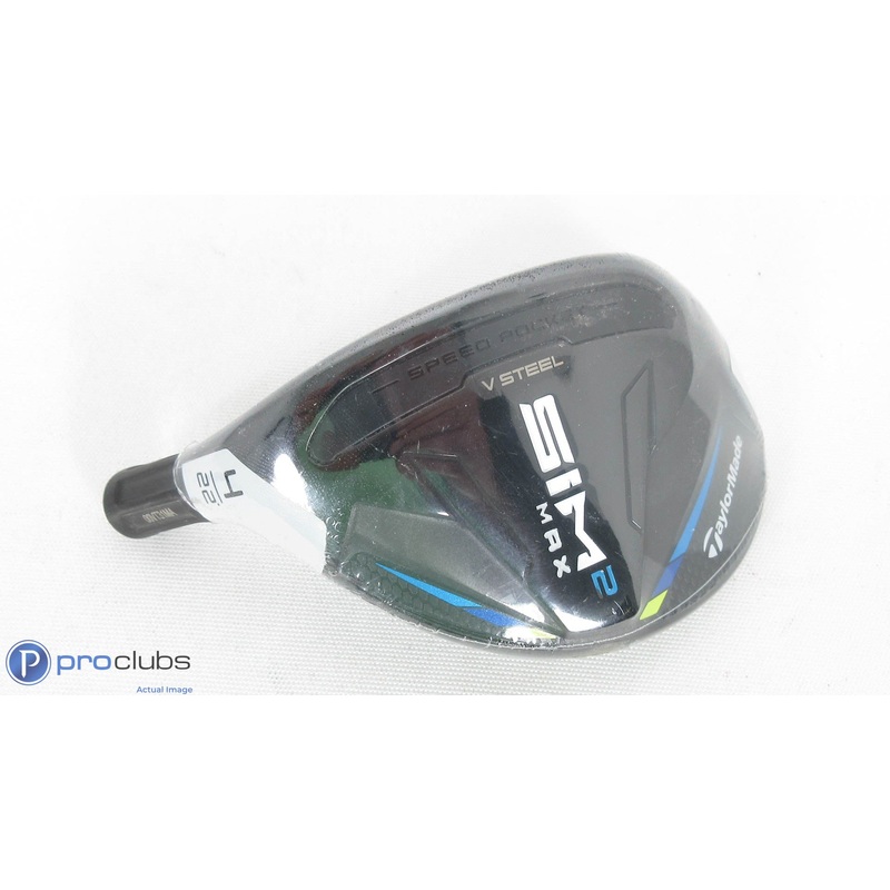 NEW Left Handed TAYLORMADE SIM-2 MAX RESCUE 22* #4 HYBRID -HEAD- (281601)