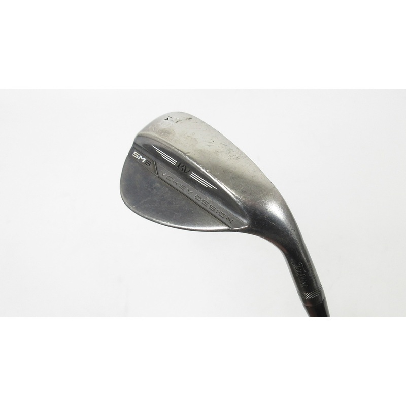 TITLEIST VOKEY SM8 BRUSHED STEEL 58 WEDGE (14-K) -RH- #299423