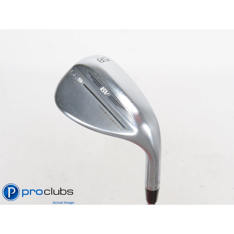 Titleist Vokey SM9 (10* S-Grind) Chrome 58* Wedge #420443