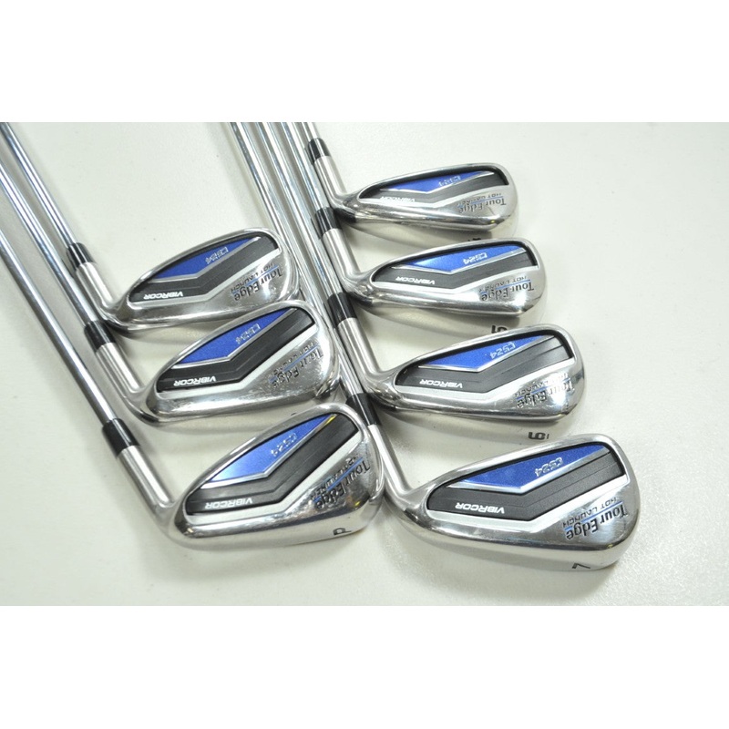 Tour Edge Hot Launch C524 4-PW Iron Set Regular Flex Right MPH 95 Steel # 199344