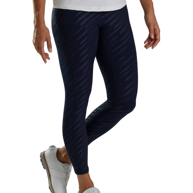 FootJoy Embossed Golf Leggings Navy – SS23 Women