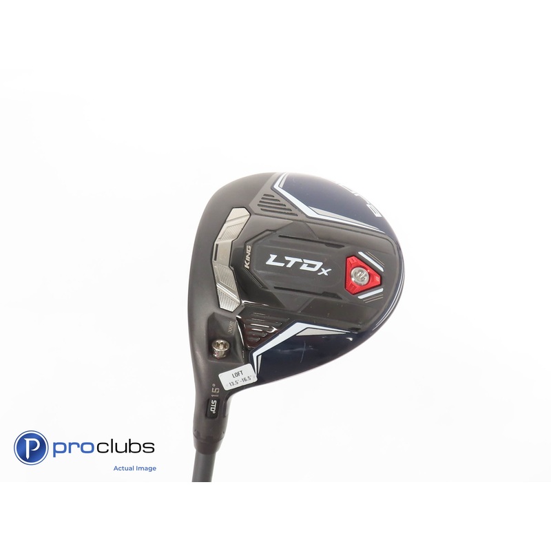 Left Handed Peacoat Cobra LTDx 15* 3 Wood – Smoke iM10 60g 6.0 Stiff Flex 376001