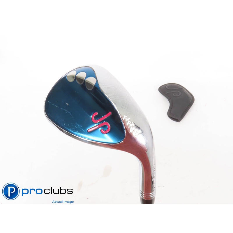 Nice! James Patrick Premier Chrome Blue Polished 54* Wedge w/ HC – Stiff 437465