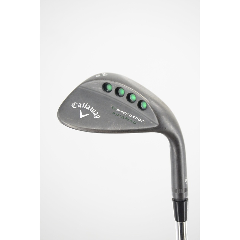 Callaway Mack Daddy Matte BLK PM Grind 60 Degree Wedge Wedge Flex 34.75″