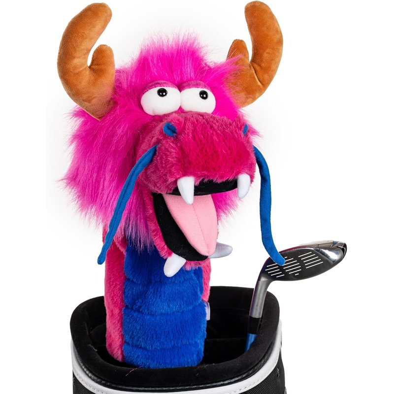 Daphne’s Headcovers Pink Dragon Driver Headcover