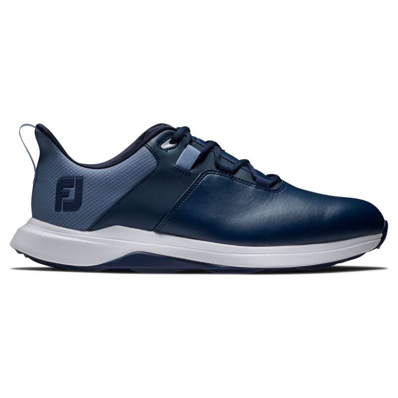 FootJoy Men’s ProLite Spikeless Laced Golf Shoes – Navy/Blue/White – Previous Season Style