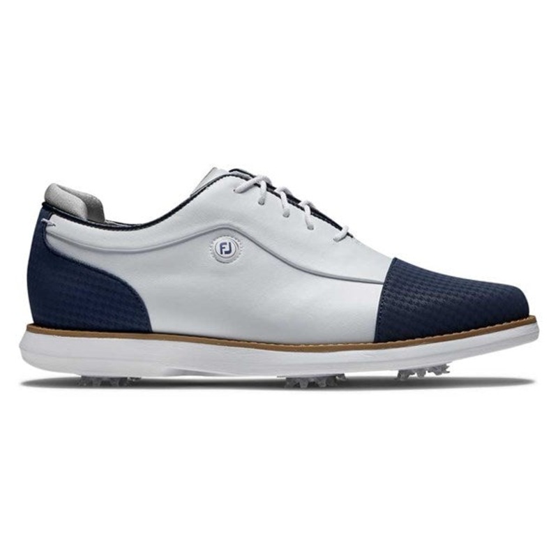 Footjoy Traditions Ladies Golf Shoes – White/Navy