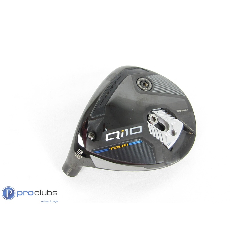 Left Handed! TaylorMade Qi10 Tour 15* 3 Fairway Wood – Head Only – 427756