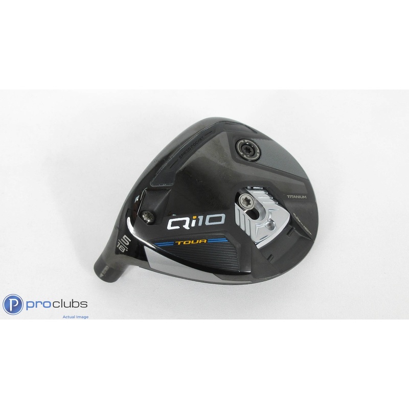 Left Handed! TaylorMade Qi10 Tour 18* 5 Fairway Wood -Head Only- 412370