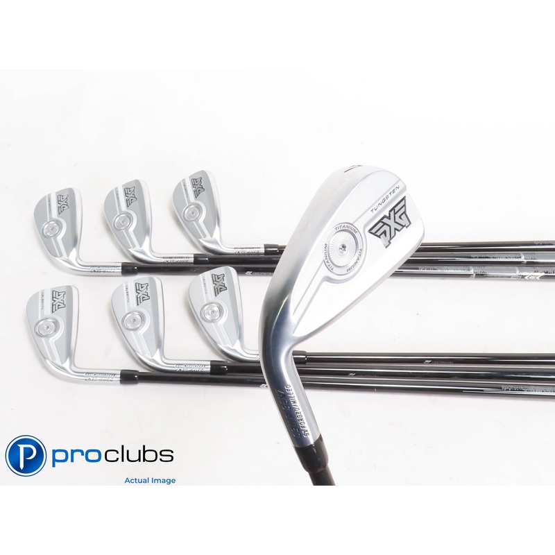Mint Left Handed PXG 0311P Gen7 4-PW IRON SET – MMT 125 TX-Flex Graphite 423500