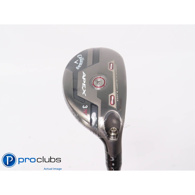 New! Callaway 21′ Apex 19* 3 Hybrid – Fuji Pro 2.0 8-S Stiff Flex – 447156