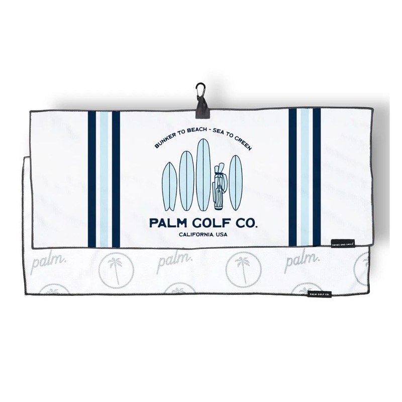 Palm Golf Bag Waffle Knit Towel – Quiver