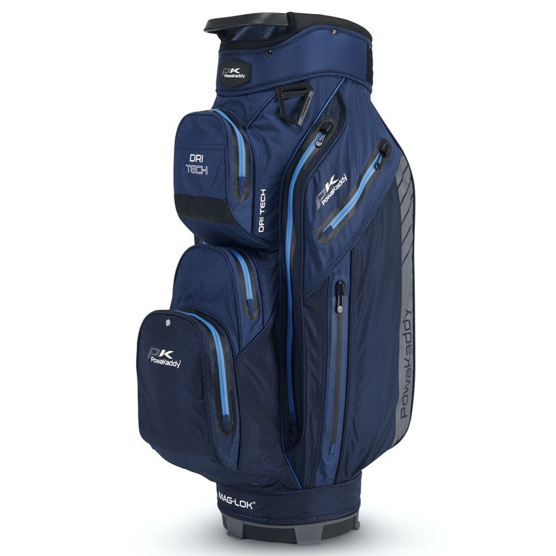 Powkaddy 2024 Dri-Tech Golf Cart Bag – Navy/Gunmetal