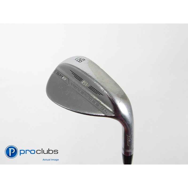 Titleist Vokey SM8 Chrome 58*(14*) WEDGE K-Grind – Vokey Wedge Flex 421208