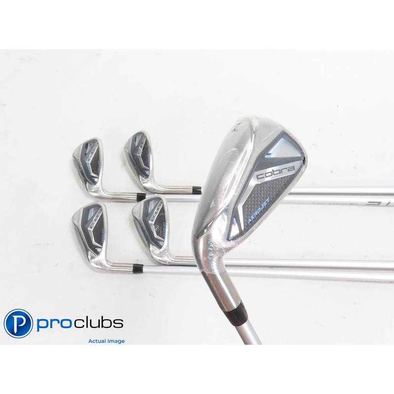 New Left Handed Ladies Cobra AEROJET 7-PW, SW IRON SET – Ultralite Ladies 422756