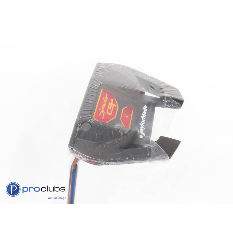 New! Left Handed TaylorMade Spider GT Black 34.5″ Putter – 373325