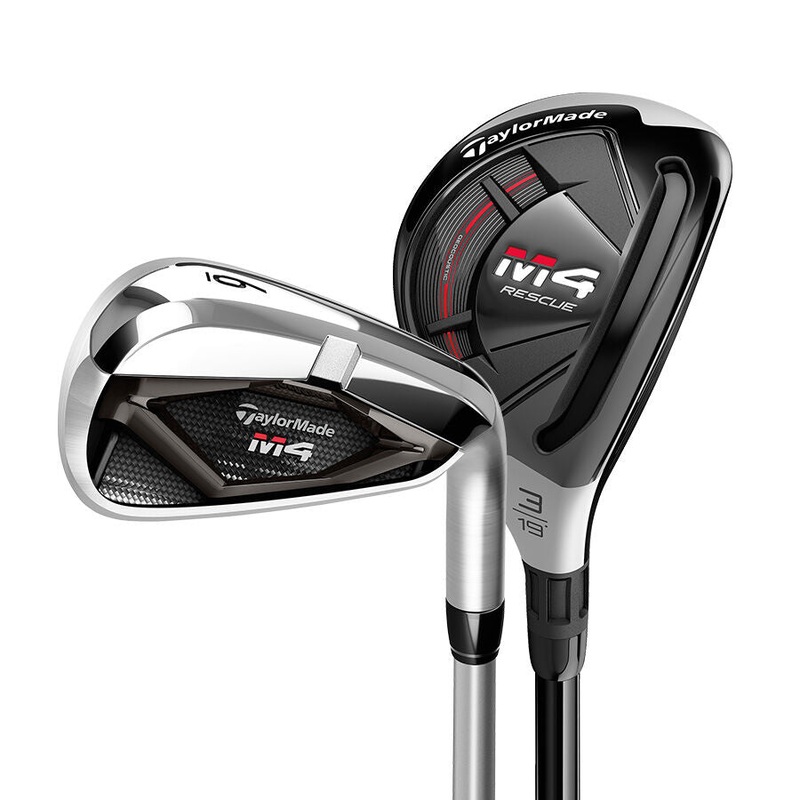 TaylorMade M4 4-5H, 6-PW Combo Iron Set – Choose Your Flex NEW