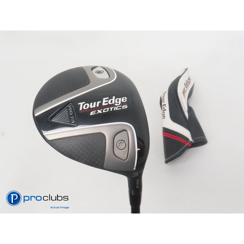 Tour Edge Exotics Pro 721 15* 3 Wood w/HC -Tensei White AV 65g Stiff Flex 391041