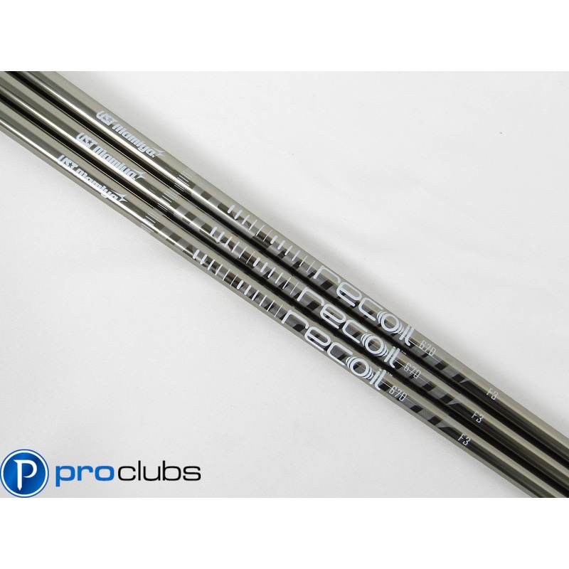 (3) NEW UST MAMIYA RECOIL 670 F3 REGULAR FLEX GRAPHITE WEDGE SHAFTS .355 TIP