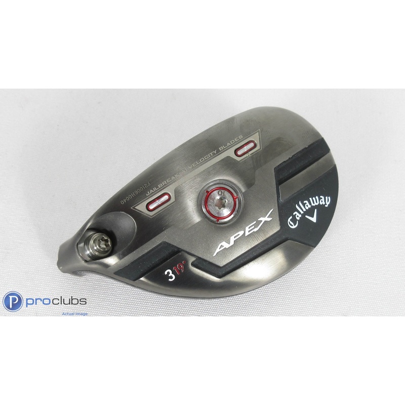Left Hand Callaway Apex 19* – 3 Hybrid – Head Only – L/H 382965