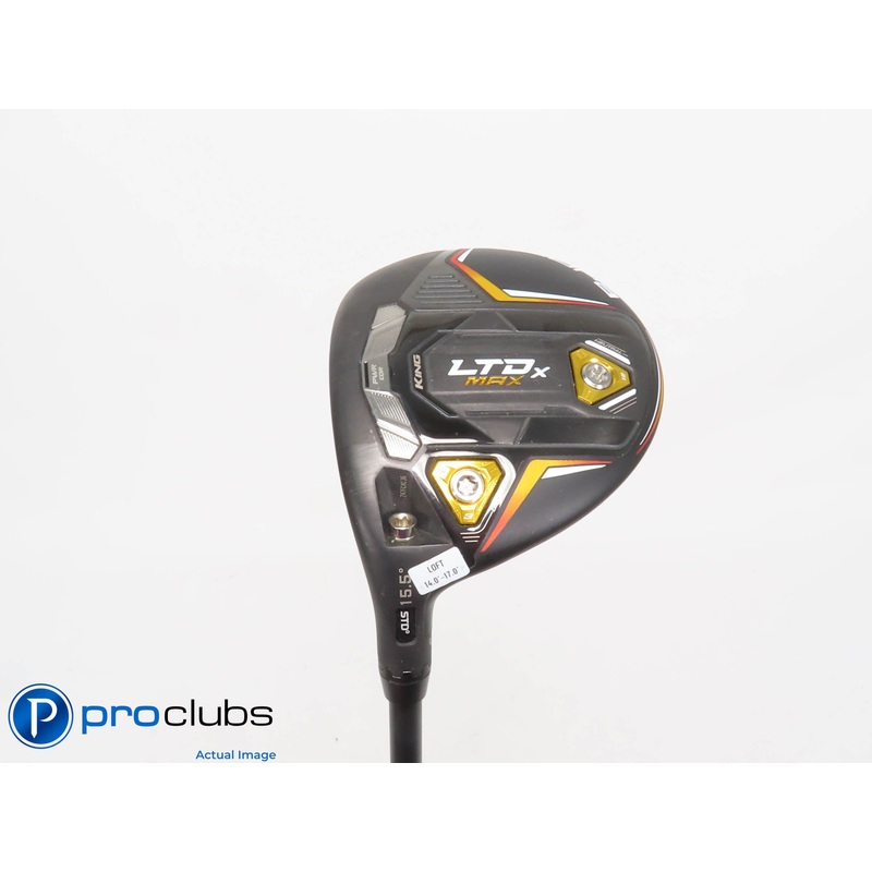 Left Handed Cobra King LTDx MAX 15.5* 3 Wood – Helium 5F3 Regular Flex – 413670
