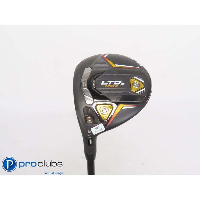Left Handed Cobra KING LTDx MAX 15.5* 3 Wood – UST Helium 5F3 Regular – 413659