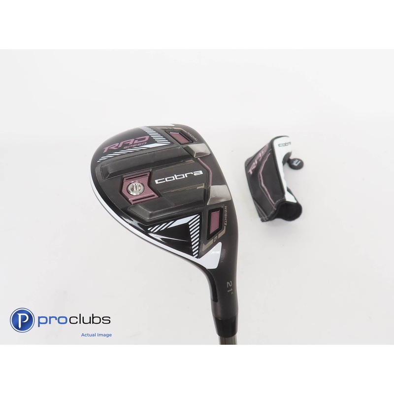 Mint! Ladies Cobra King RAD Speed 21* 4 Hybrid w/ HC – Recoil Ladies – 342334