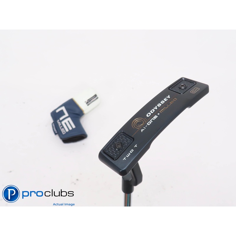 Mint! Left Handed Odyssey Ai-One Milled Two T CH 35″ Putter w/ HC – 446295