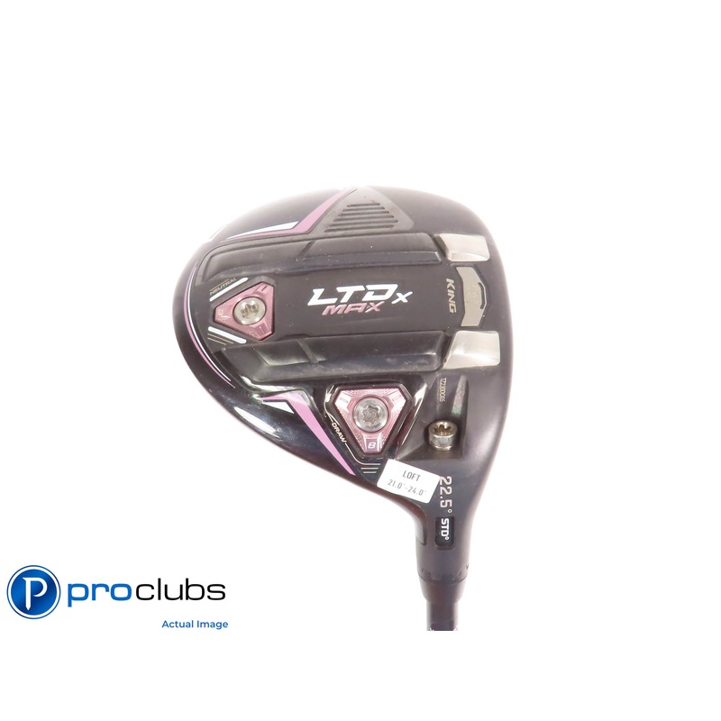 Nice Ladies Cobra KING LTDx MAX 22.5* 5 WOOD – Helium 4F1 Ladies Flex 436570