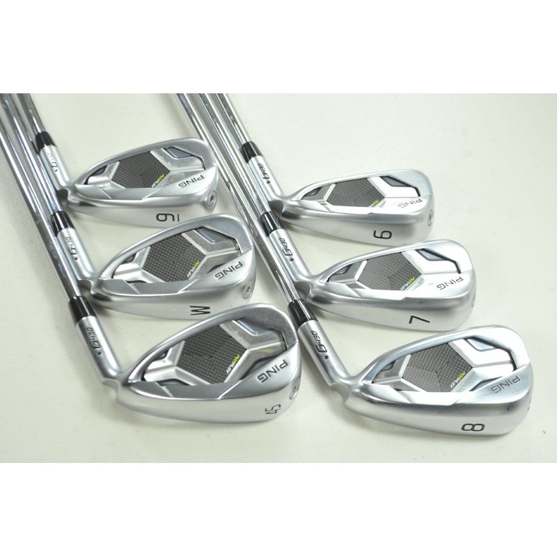 Ping G430 6-W,45* Iron Set Regular Flex Black Dot Right AWT 2.0 Steel # 198535