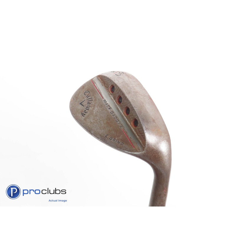 Callaway Mack Daddy 4 RAW 60*(8*) WEDGE C-Grind- KBS Prototype Stiff Flex 299772