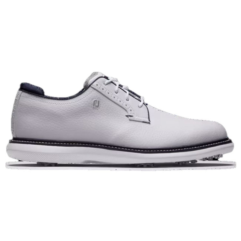 FootJoy Traditions Golf Shoes – White/Navy