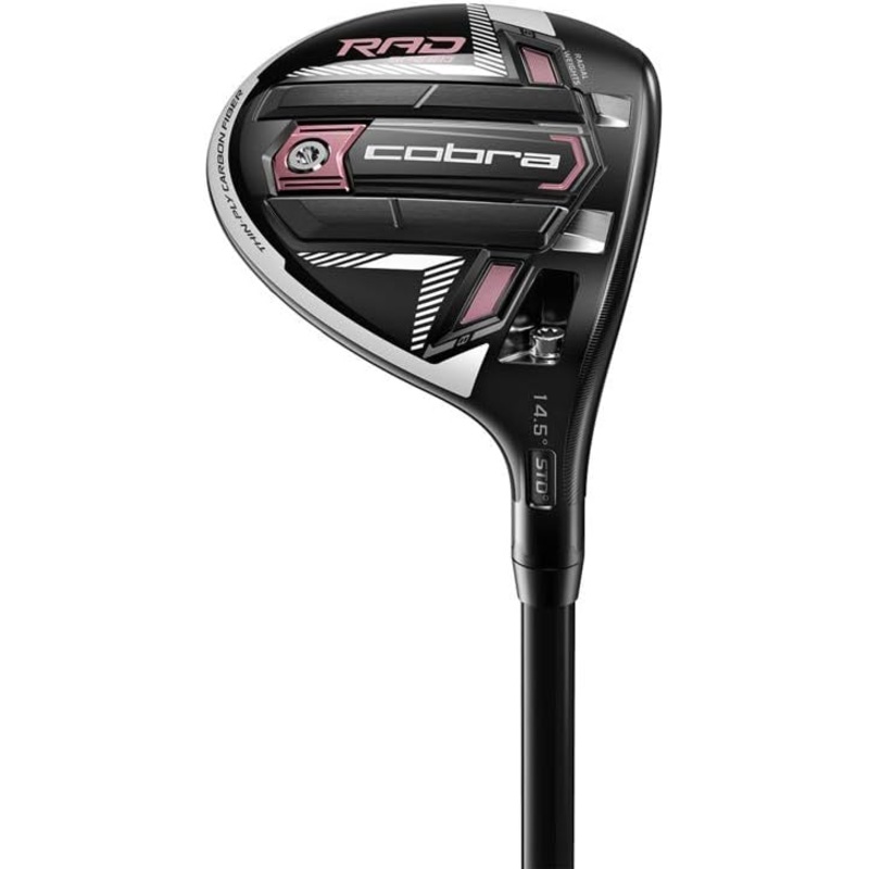 New Ladies Cobra Radspeed 22.5 Degree 5 Wood Evenflow W/Headcover #399297