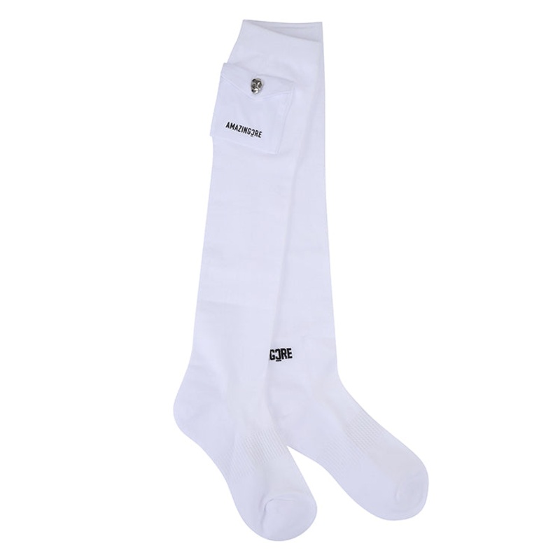 AMAZINGCRE CARGO POCKET KNEE SOCKS