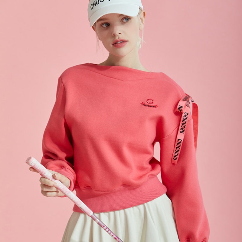 Chucuchu 2024FW Lip Point Neck Top