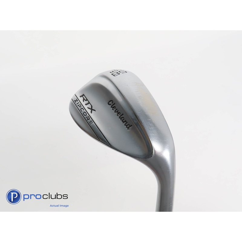 Cleveland RTX ZipCore Chrome 58*(6*) WEDGE LOW-Grind – DG Tour Issue – 374068