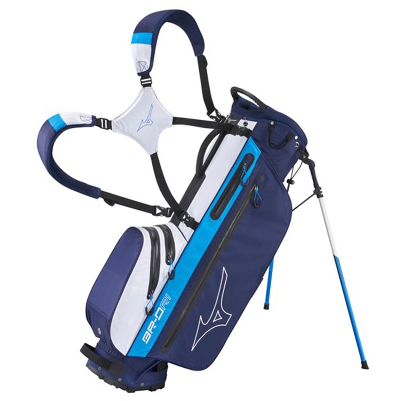 Mizuno BR-DRI Golf Stand Bag – Navy/Blue